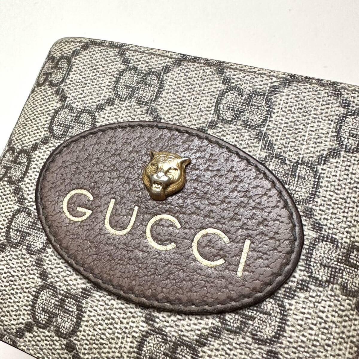 グッチ GUCCI 二つ折り財布 カードケース ネオヴィンテージ GG