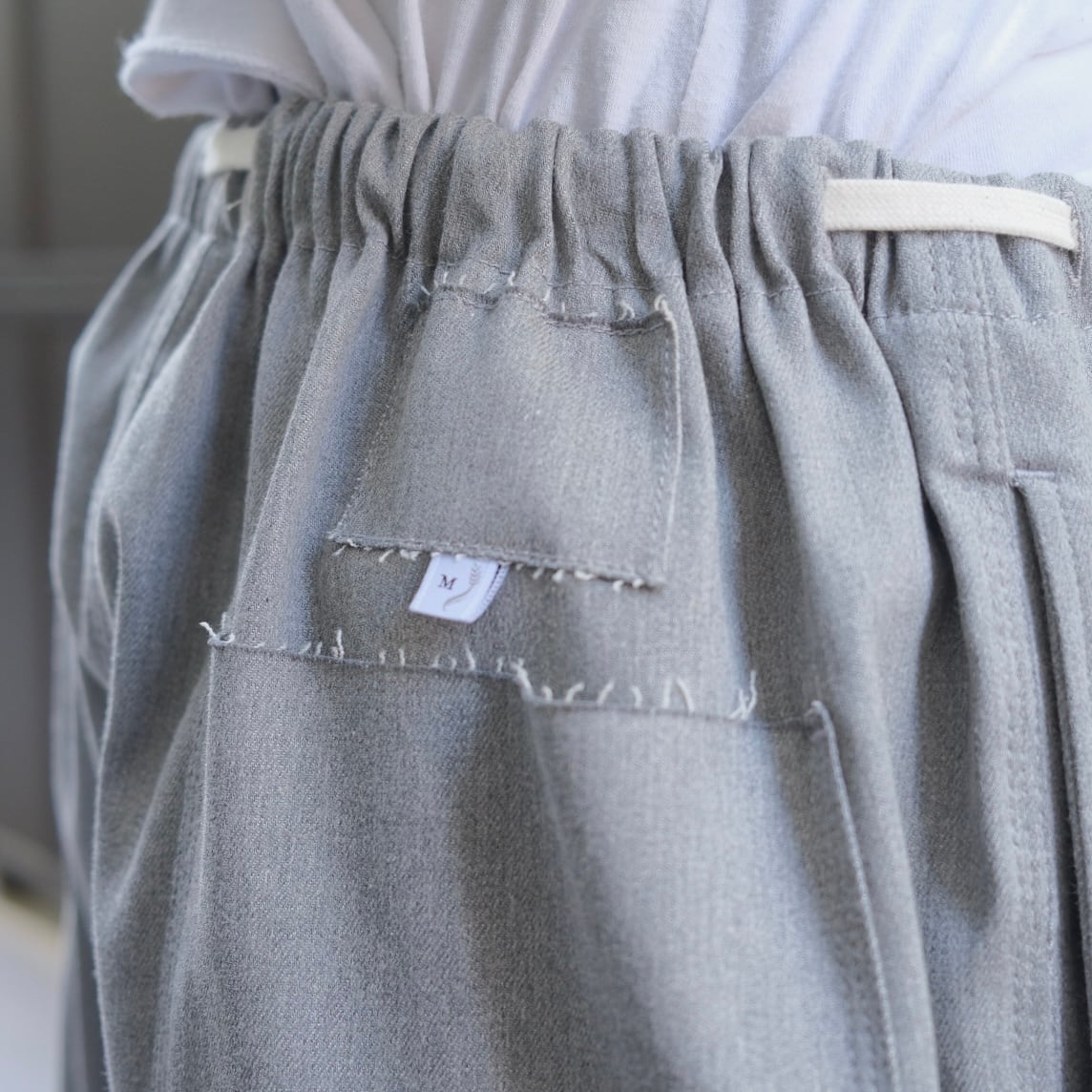 KENNETH FIELD(ケネスフィールド) /SHORTS sweat like twill-GRAY-(43 KENNETH FIELD(ケネスフィールド) /SHORTS sweat like twill-GRAY-(43