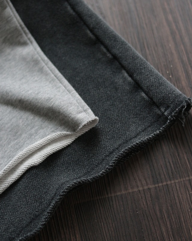 再入荷！！【Select】スウェットカットオフ ワイドパンツ　(250941)