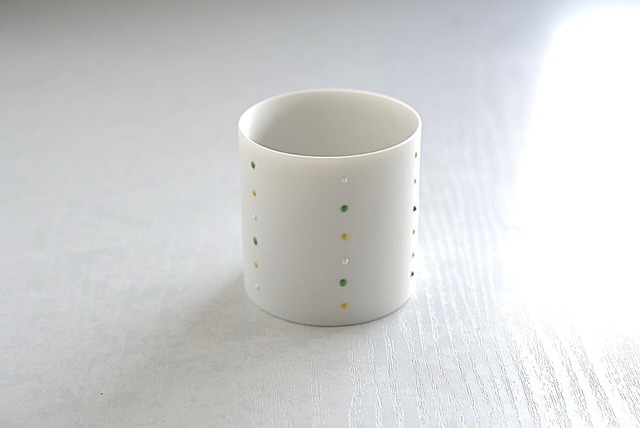 Dot cup / green