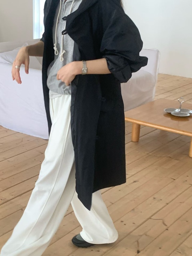 (予約) taffeta / tourist coat 3color
