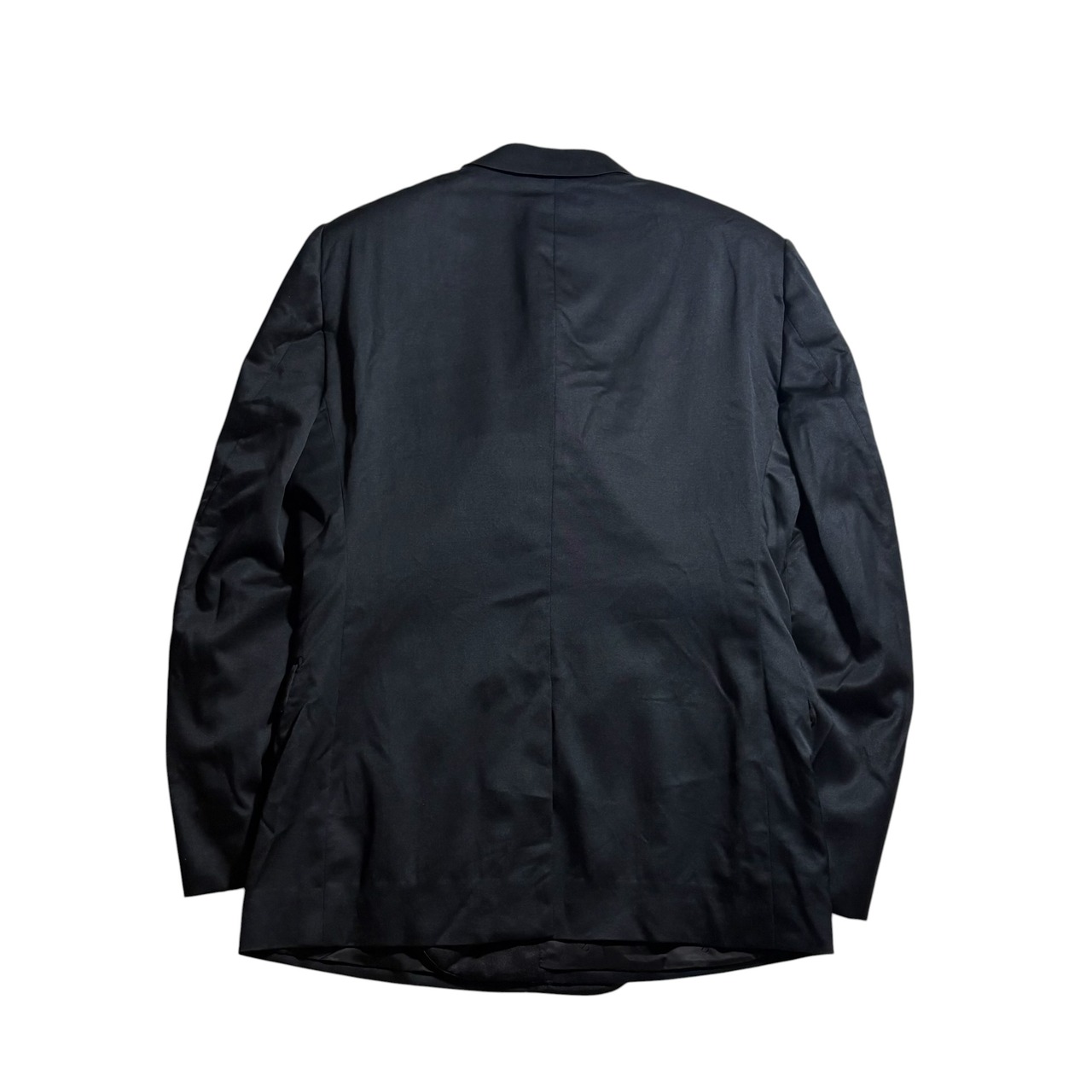 (nos) DIOR glossy black double breasted tailored jacket