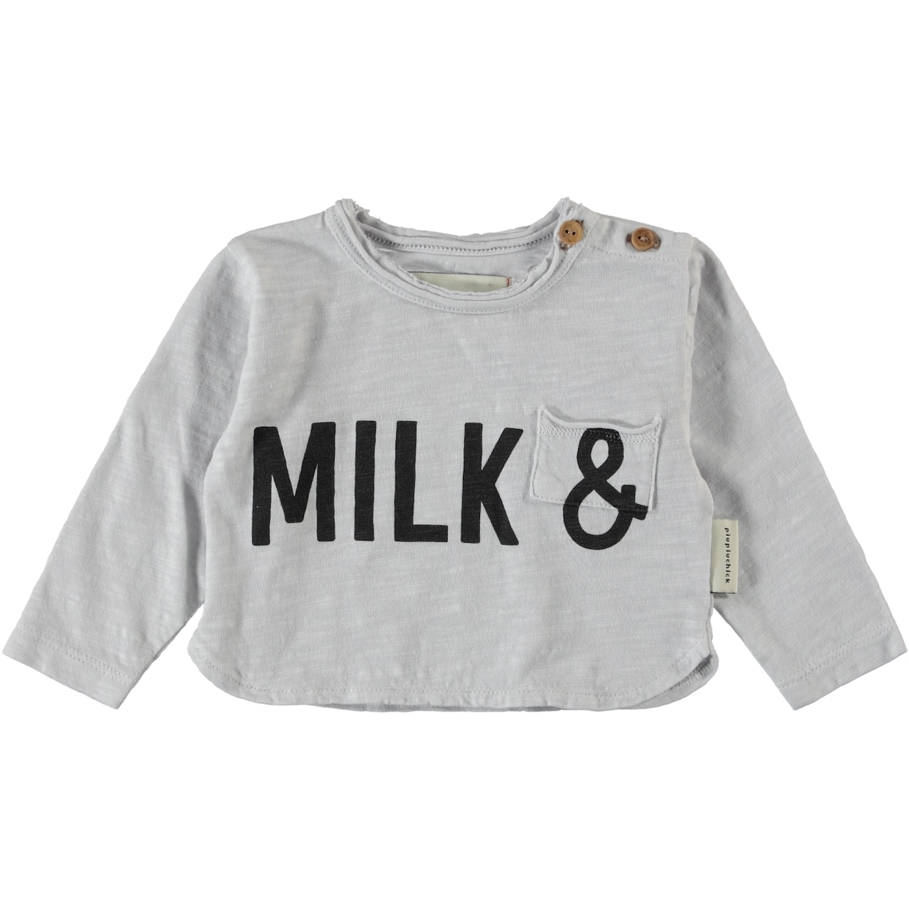 piupiuchick / "MILK" printed T- shirts / Baby