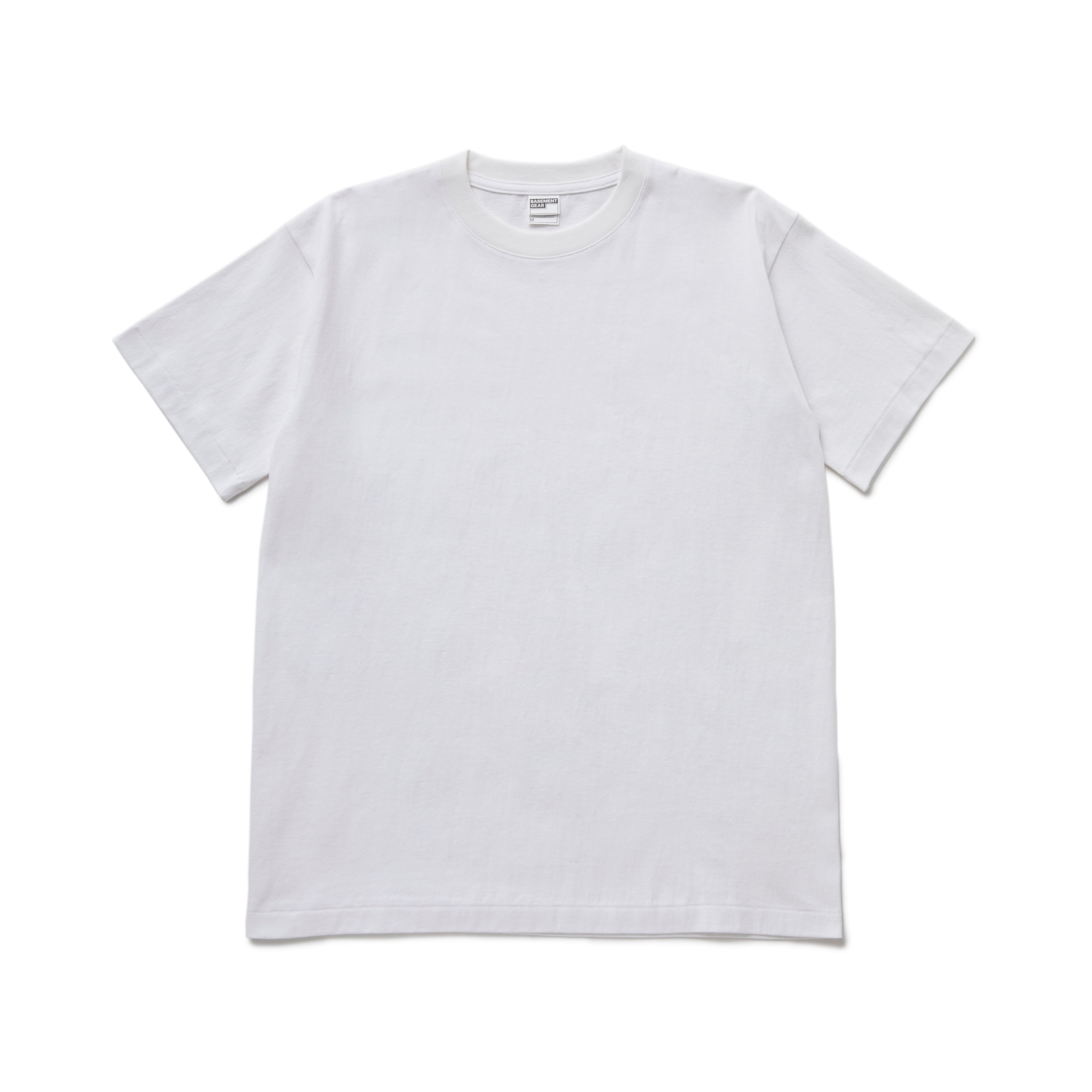 LOW PRESSURE TEE / WHT Lサイズ 7oz Garment Wash S/SL Tee <White> | basementgear