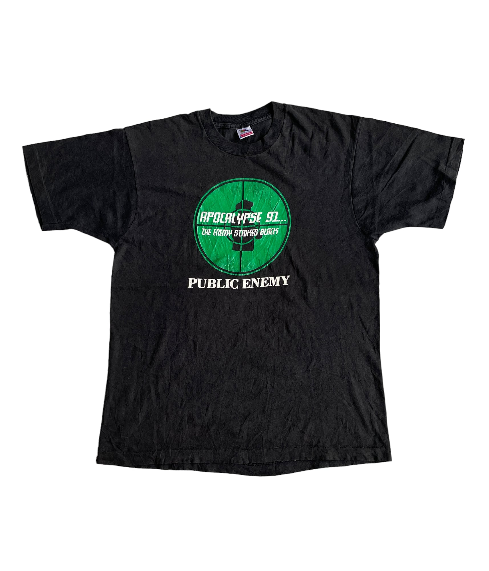 Vintage 90's XL artist T-shirt -Public Enemy- | BEGGARS BANQUET