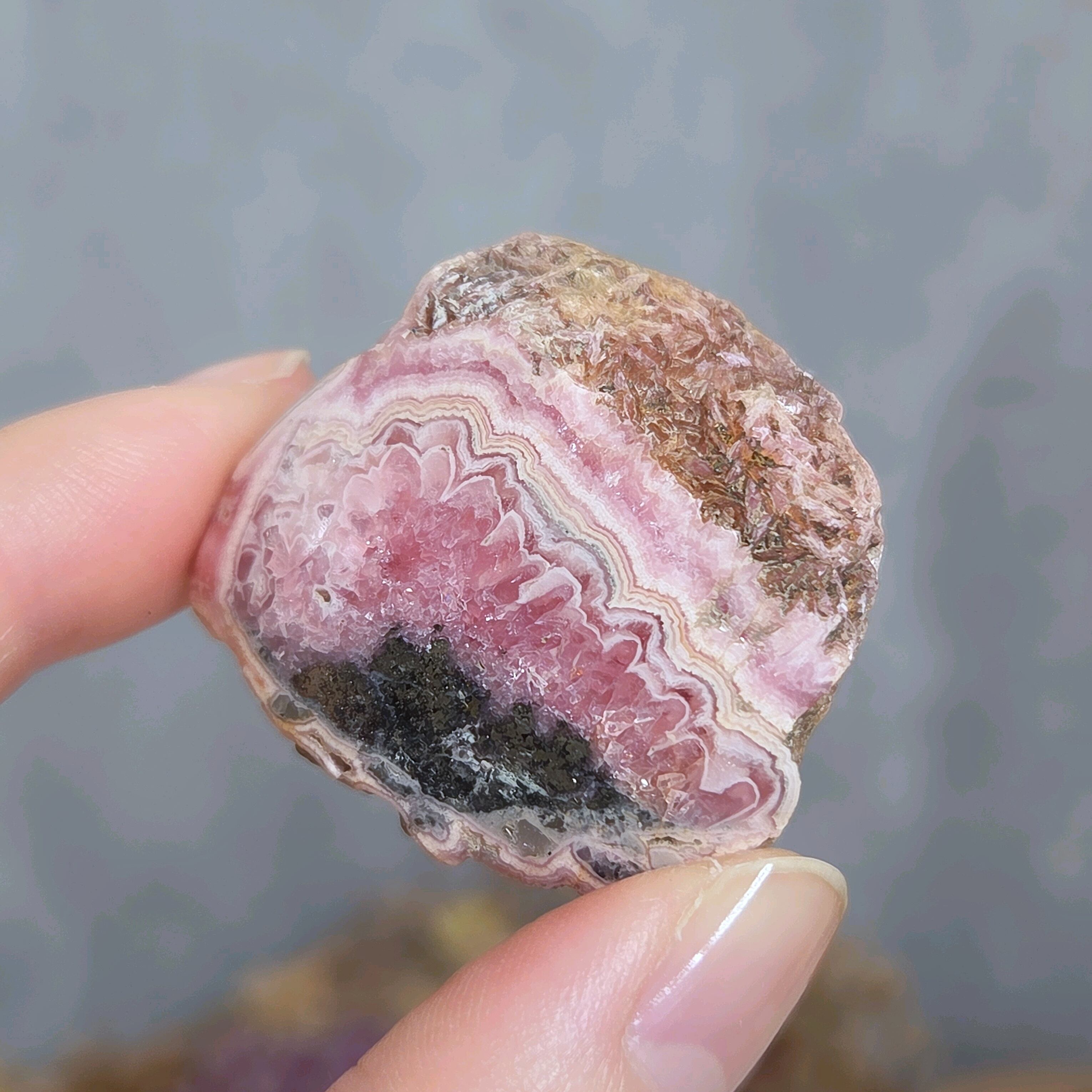 ラブラドライト フリーフォーム 置物 ⑪ | ホシノカケラ STONE/AROMA/ART