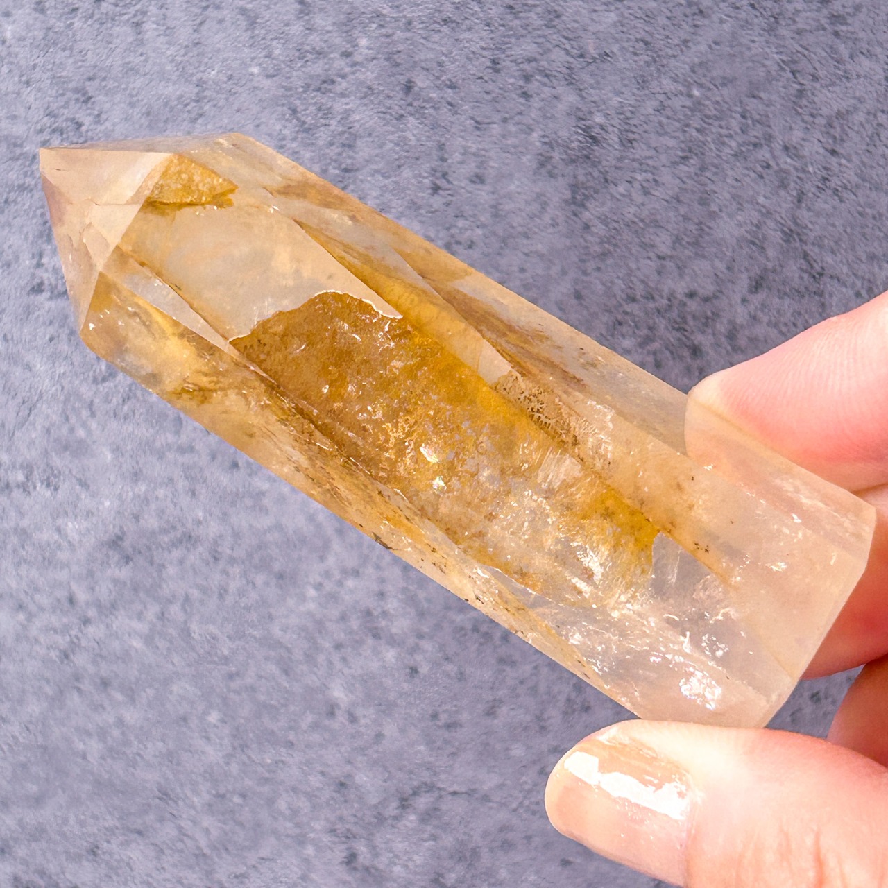 ゴールデンヒーラー・デンドリ共生 タワー * Dendritic Golden Healer * 天然石