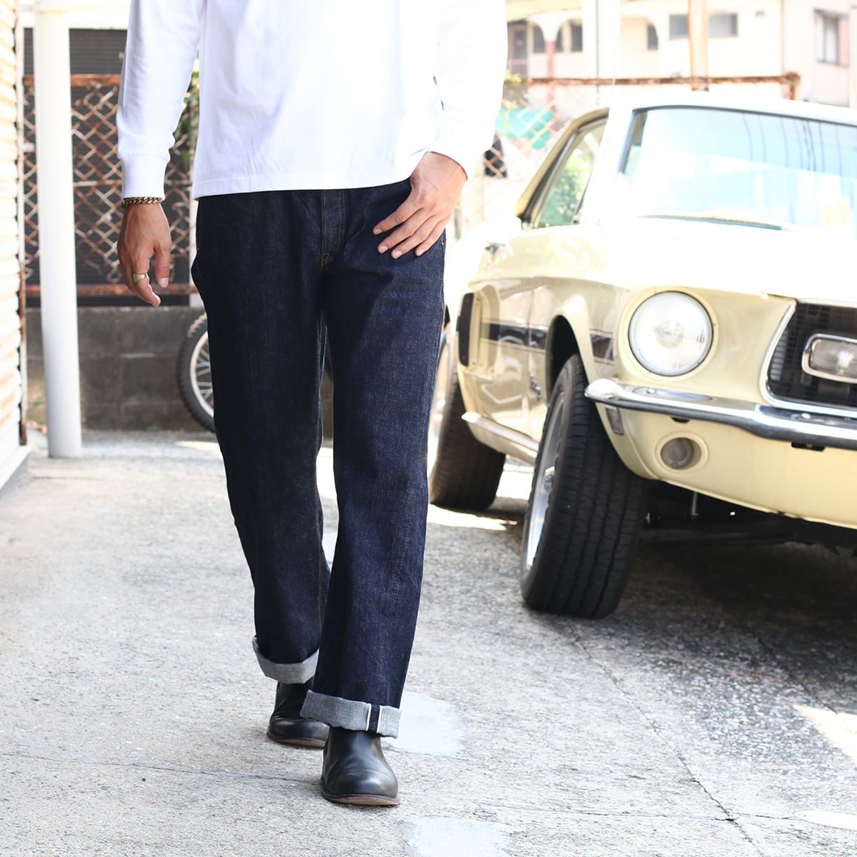 FULLCOUNT フルカウント 0105W Wide Denim 13.7oz One Wash ワイド
