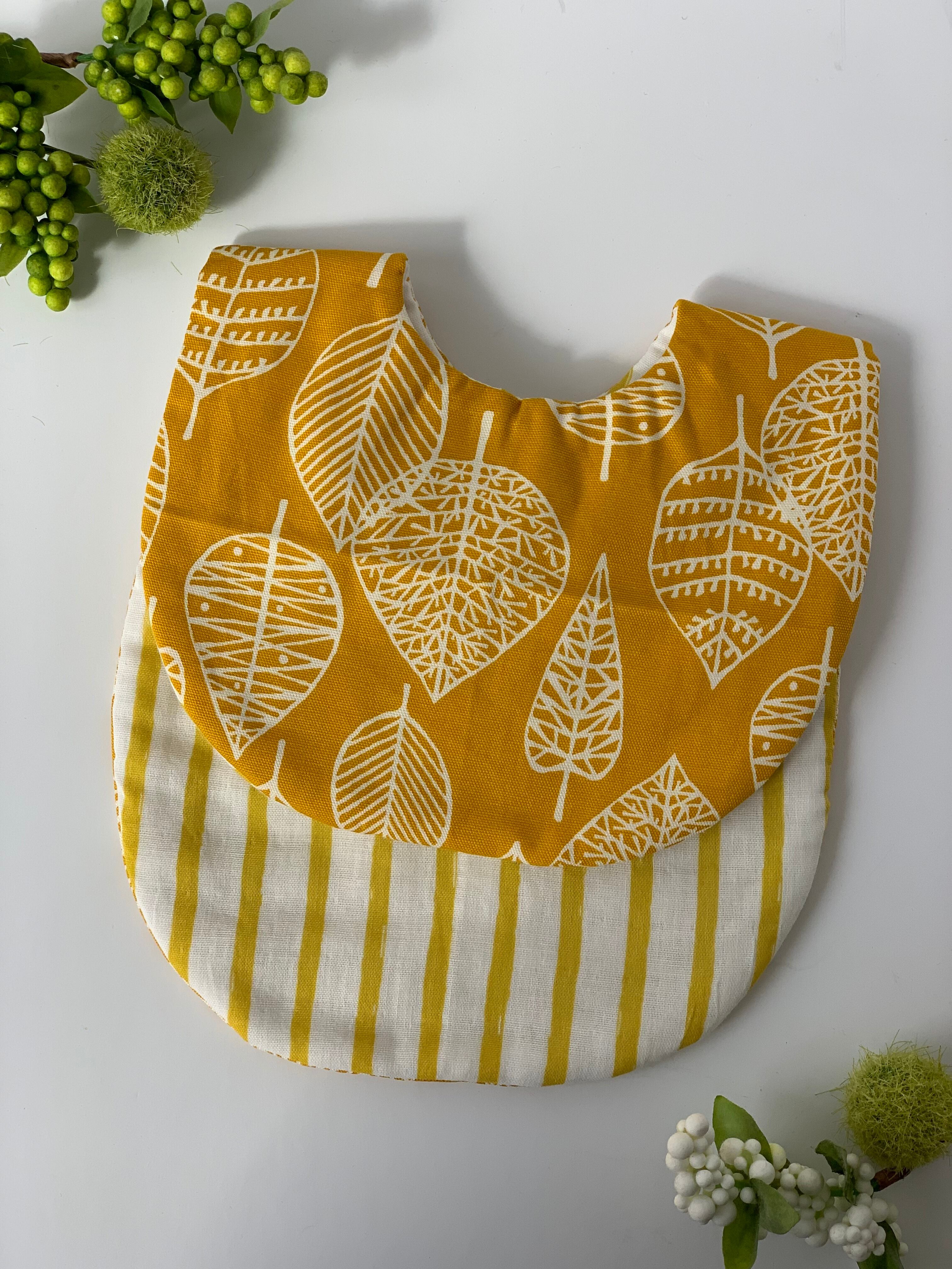 ❃︎再販❃︎ 『mustard leaf』ベビースタイ