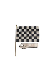 Vintage Checker flag