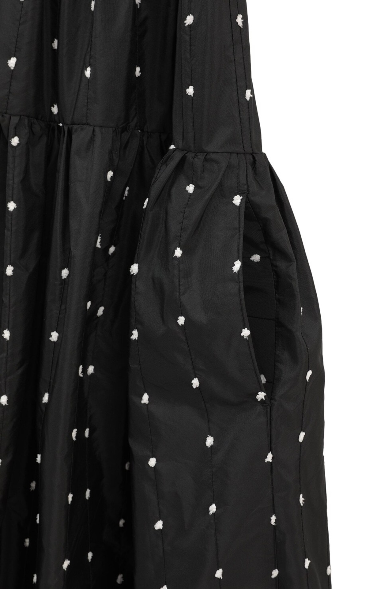 CLANE DOT TIERED VOLUME ONEPIECE