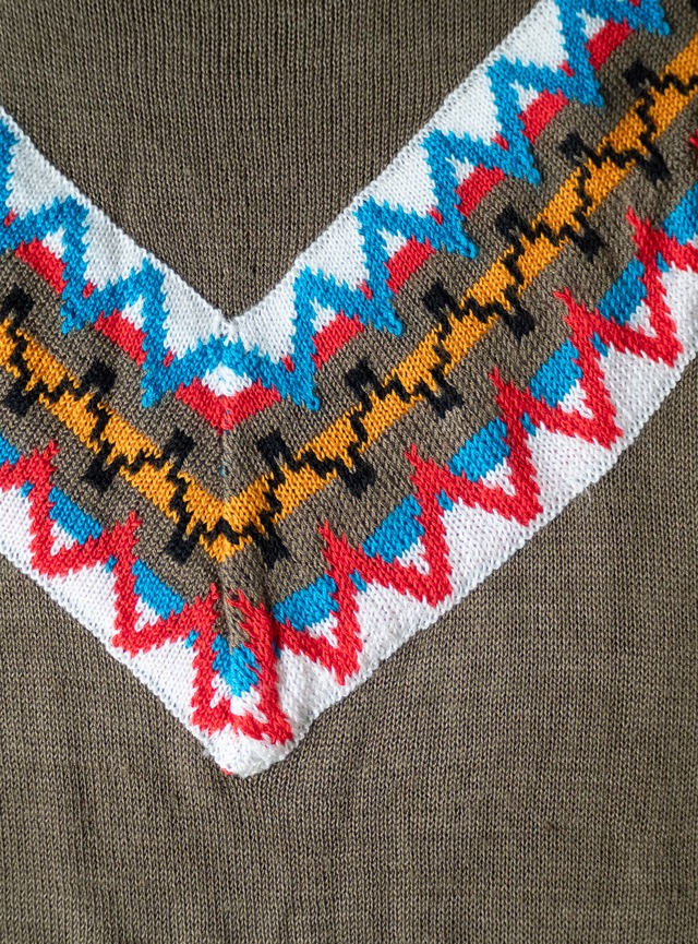 "Sue BRETT" 1980s Acrylic knit pullover