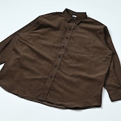 THE DAY / ORGANIC COTTON CORDUROY SHIRT