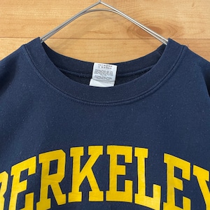 【GILDAN】カレッジ ロゴ  カリフォルニア大学バークレープリント スウェット Berkeley アメリカ古着