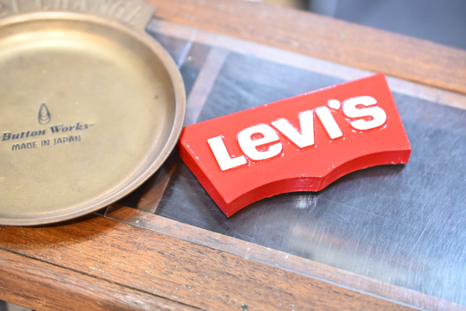 80s Levi's Advertising NOS ストアサイン | Button Works Store