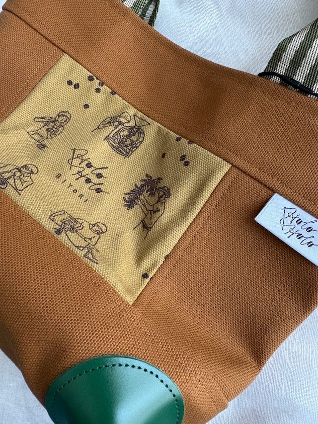 CoffeeトートS（キャメル①）