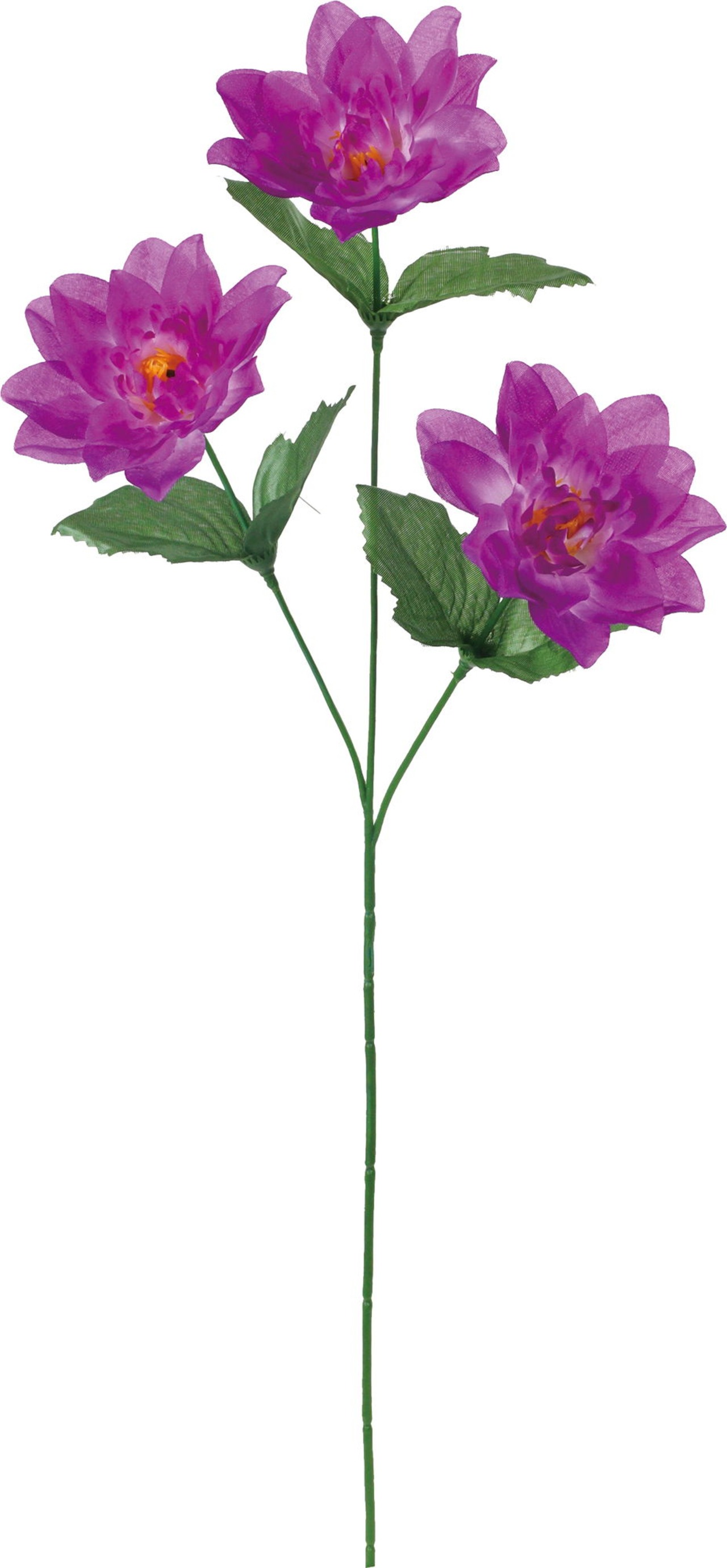 ダリア×３　パープル系　FF-3025L/W　4961823429057　造花（アーティフィシャルフラワー） > 定番造花フラワー（素材）