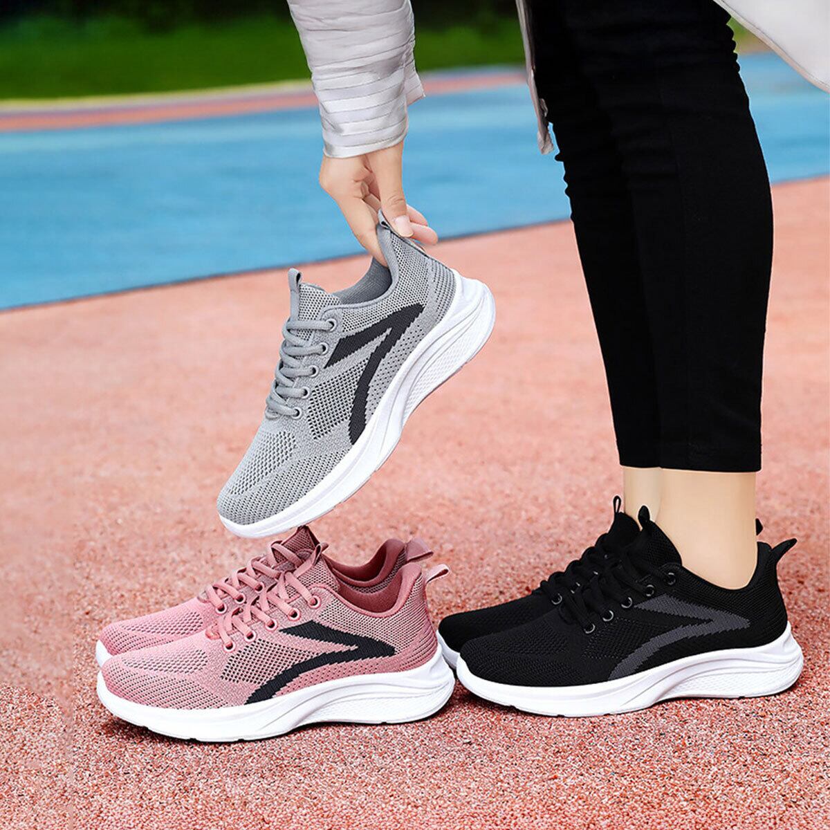 ローカット メッシュ スニーカー レディース 通勤 通学 スポーツ 韓国 大人 カジュアル シンプル 歩きやすい 疲れにくい 履きやすい コンフォートシューズ 大人可愛い 大人女子