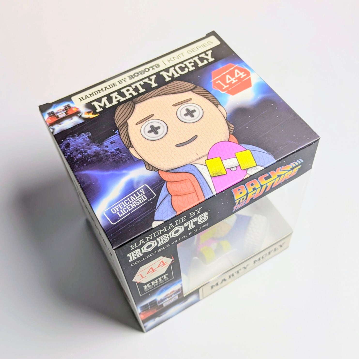 【 Back to the Future ( バックトゥザフューチャー ) 】 ハンドメイド・バイ・ロボッツ / バック・トゥ・ザ・フューチャー: マーティ・マクフライ ヴァイナルフィギュア 〚アメリカン雑貨 アメトイ〛