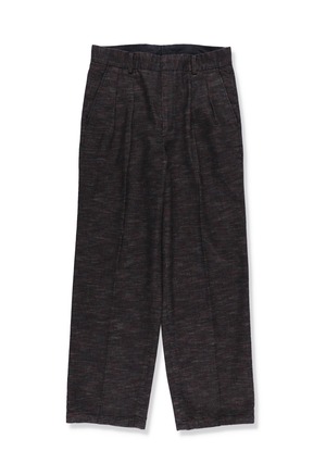 INLAY DENIM TROUSER “Morenci” BLACK