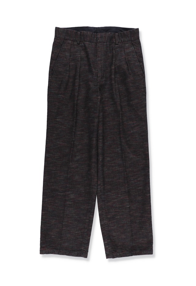 INLAY DENIM TROUSER “Morenci” BLACK