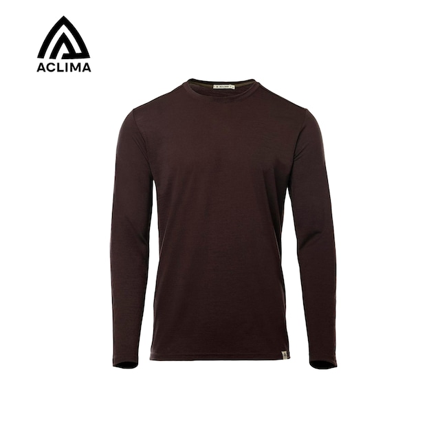 ACLIMA　   LIGHT WOOL 180 CREWNECK  MENS