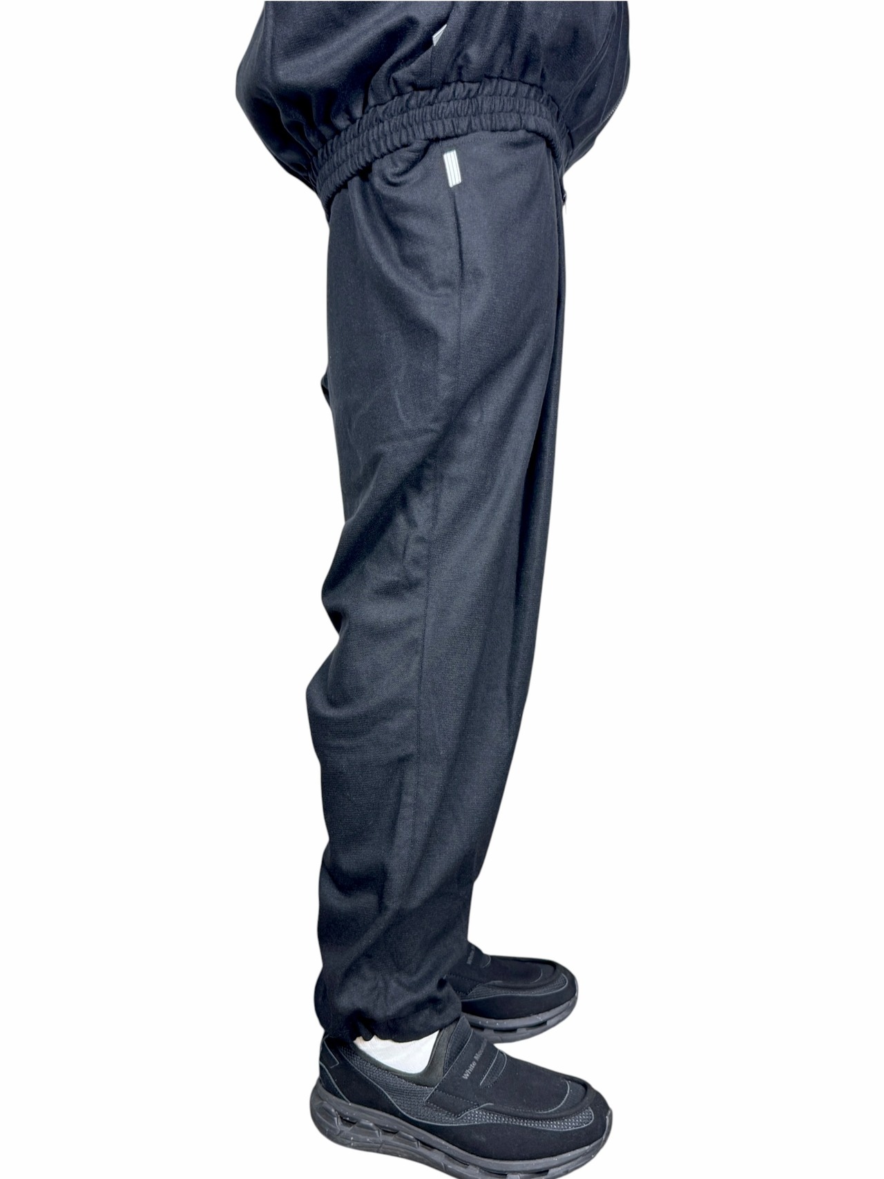 【STRIPES FOR CREATIVE】WIDE TAPERED EASY PANTS (CASHMERE WOOL）
