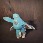 翼の葉影うさぎと小鳥 no.48 turquoise