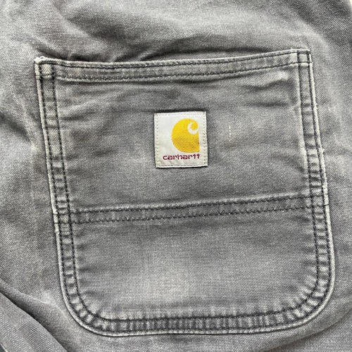20s グレー ダブルニー Carhartt カーハート30×30 詳細写真2