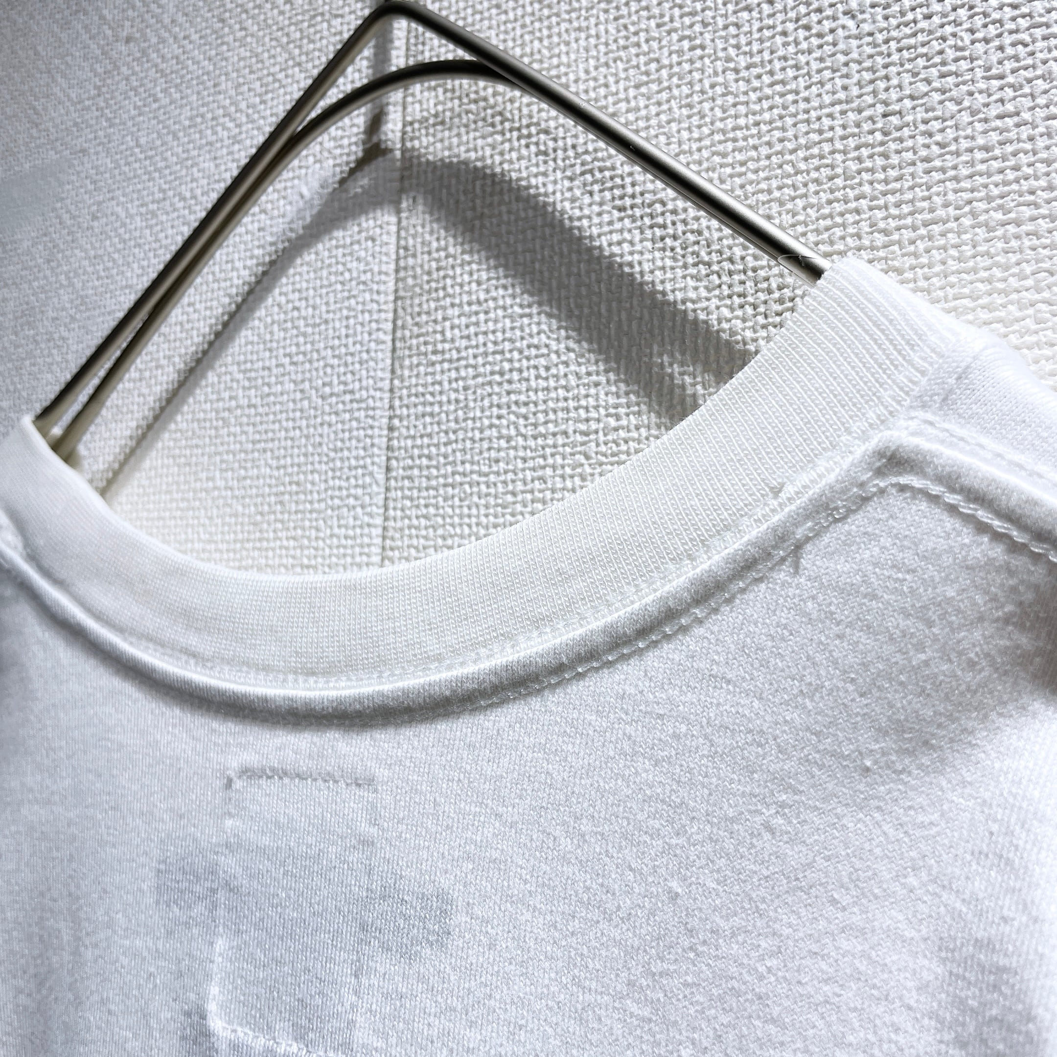 2000s ” Swagger ” ” skullgain ” printed White loose SS Tee