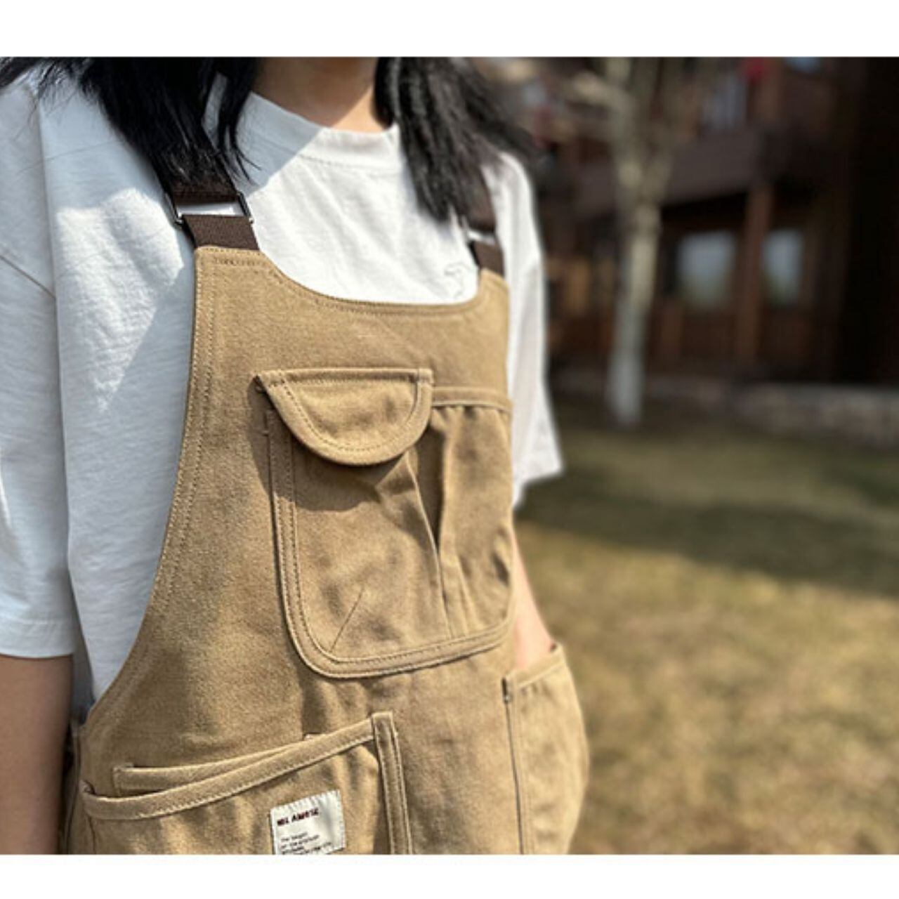 2wayキャンプベスト（エプロン付き） LA-HP11022 LOGO制定可能 | 俺の