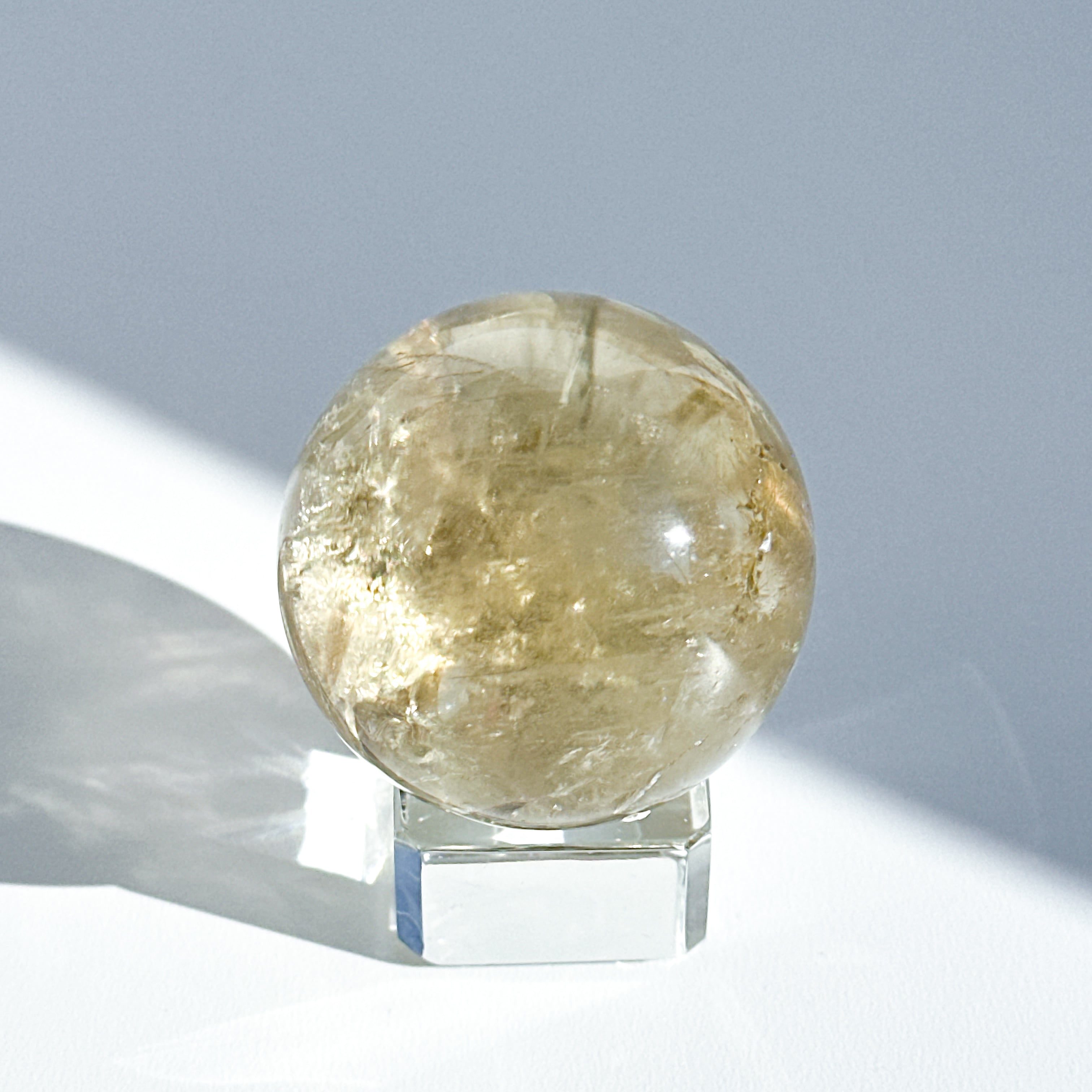 シトリン（黄水晶） スフィア13 ◇ Citrine ◇ 天然石・鉱物