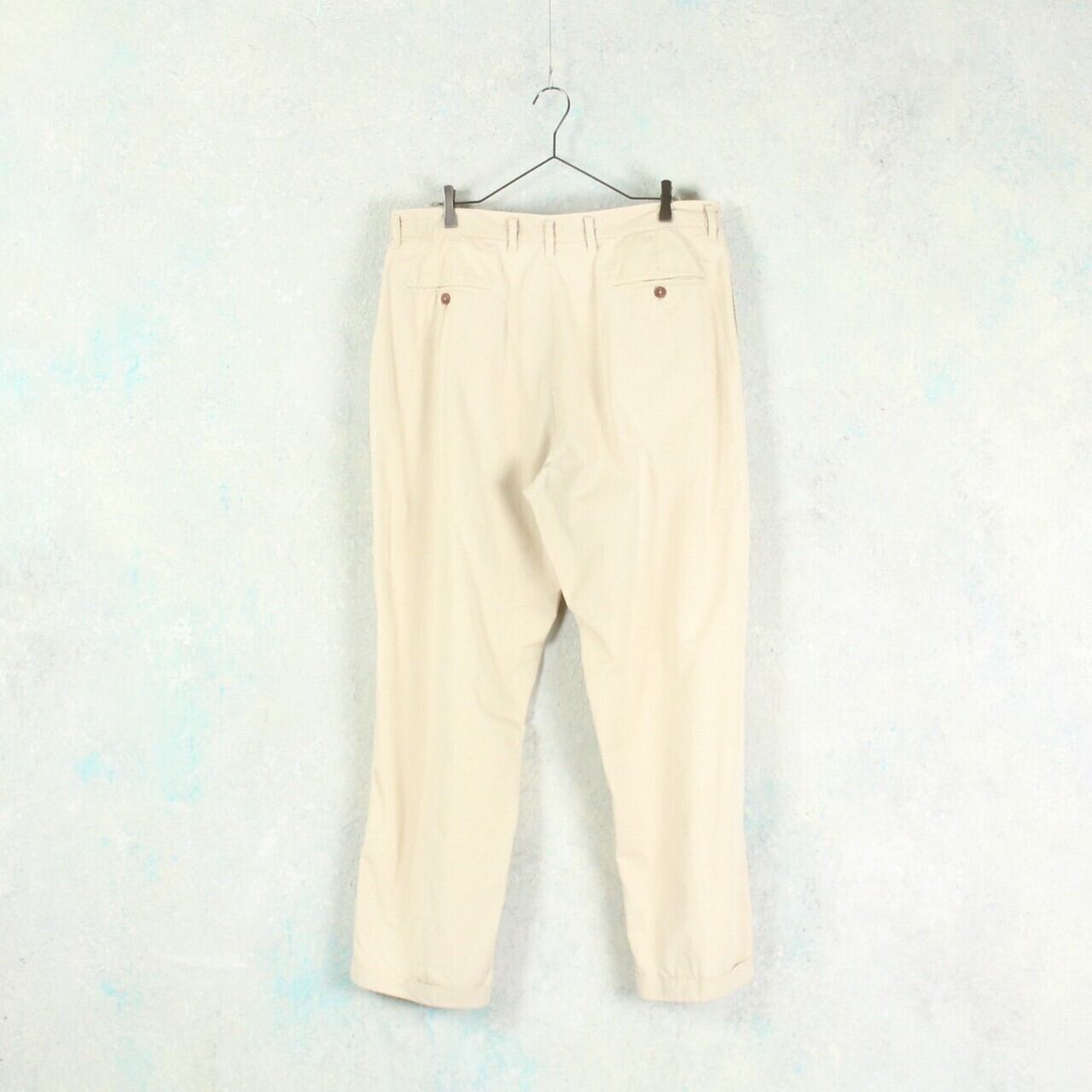 C.P. Company ベージュ ワークパンツ C.P.COMPANY ピンクベージュ ワイドテーパード パンツ【FF-3359