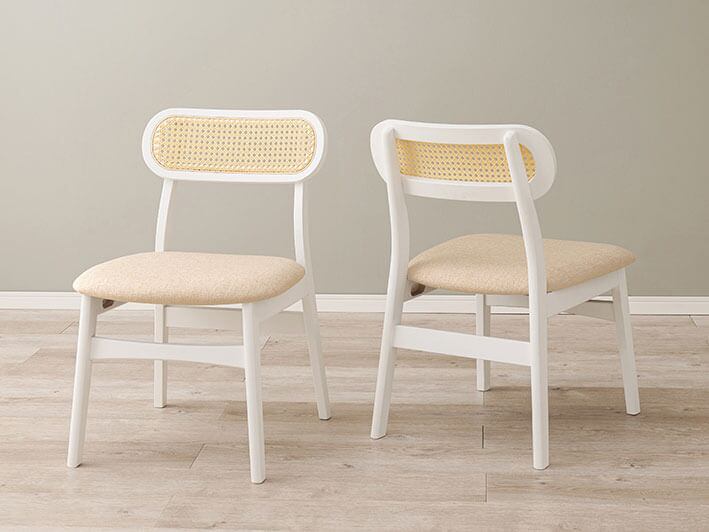 白 3点セット 幅75cm テーブルチェアセット | カフェテーブル&チェア 白 3点セット 幅75cm テーブルチェアセット | カフェテーブル&チェア