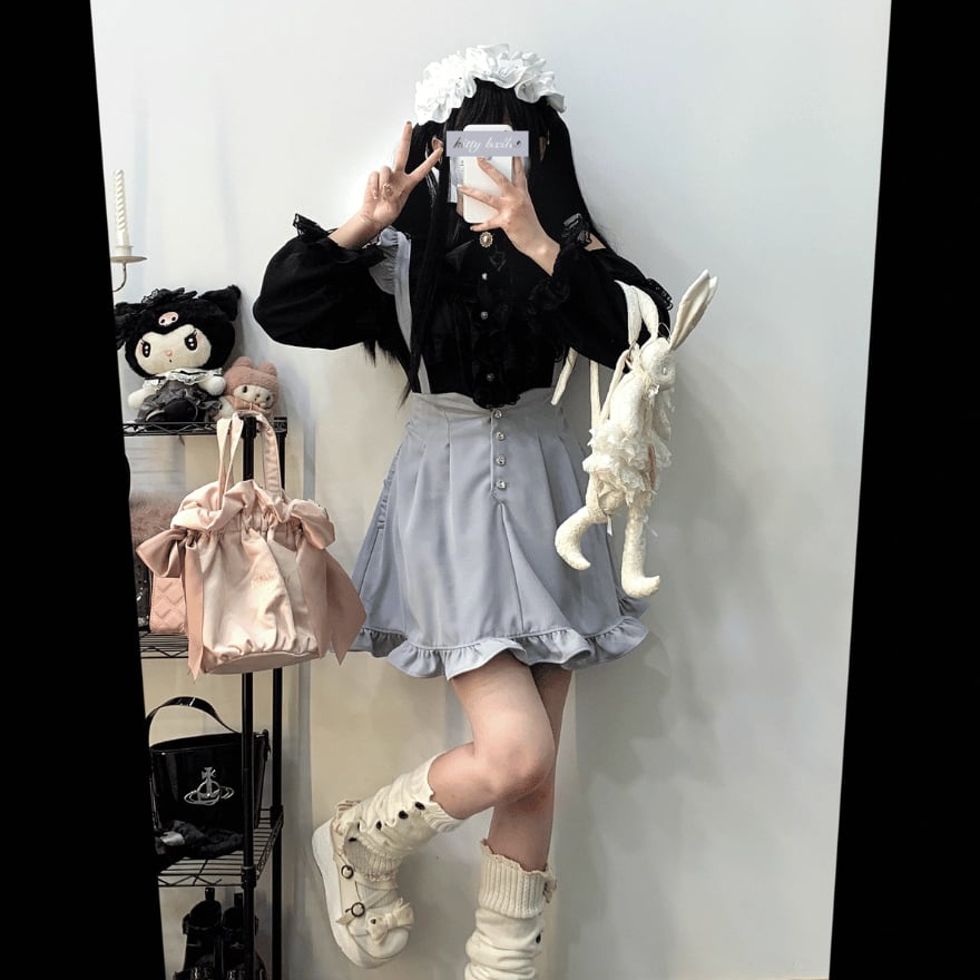 ロリータファッション通販 SEASONZ 地雷系 地雷女子 ブラウス