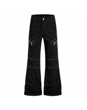 【限定入荷】スタッズジップフレアデニム(OR-H6610)