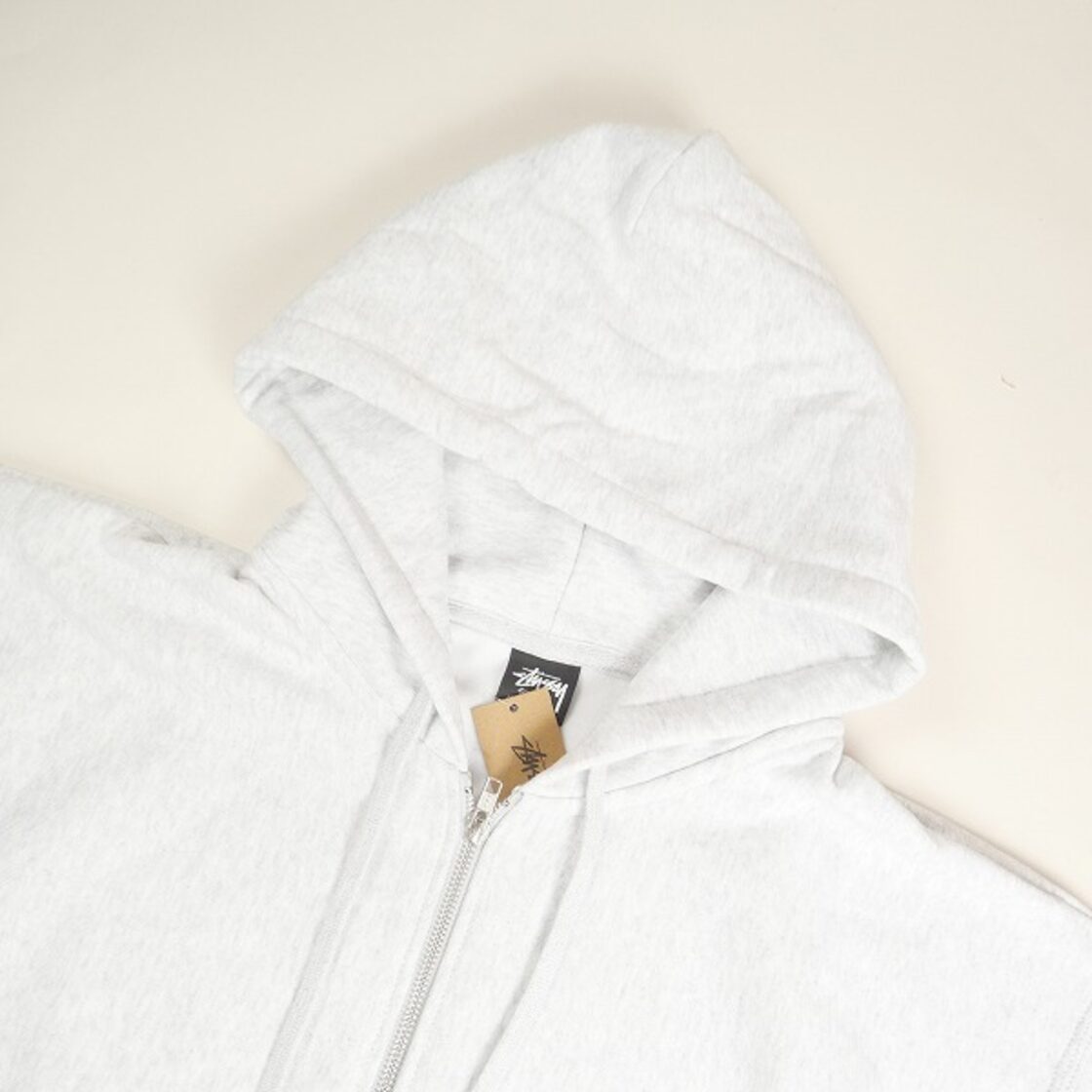 Size【L】 STUSSY ステューシー 24AW STOCK TAIWAN ZIP HOOD ASH 