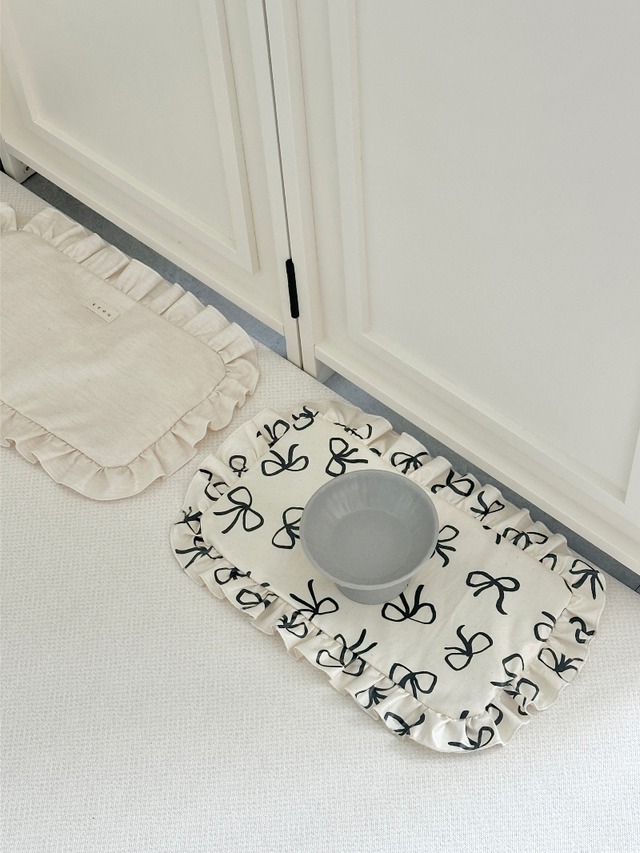 〈予約アイテム〉EYOU / フリルミールマット