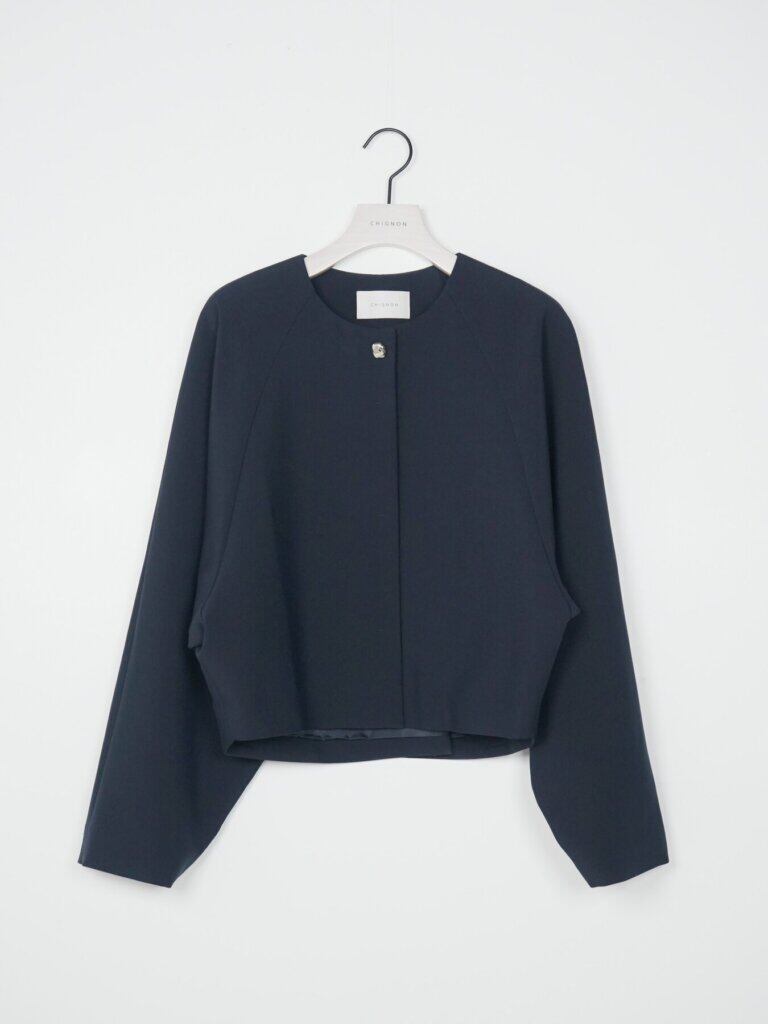 【12/中旬〜下旬入荷次第お届けのご予約】 CHIGNON/シニヨン ソフトツイルドルマンJK 4866-601YX