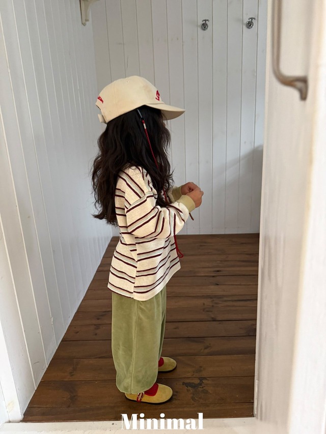 【即納】MINIMAL / [kids size]Eve color matching ST T-shirt