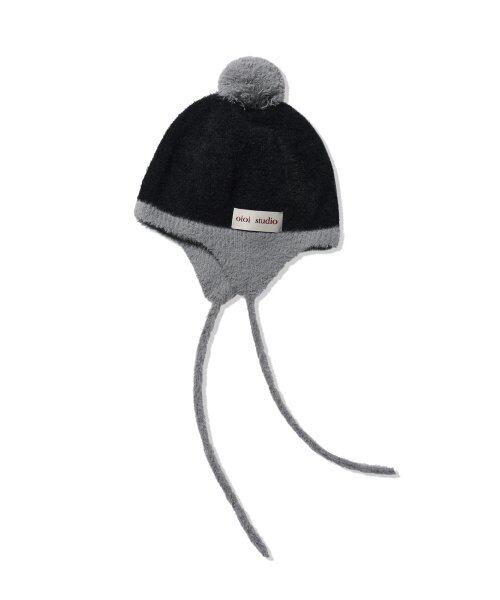 ☆SEVENTEEN ウジ 着用！！【OIOI】COLORED HAIRY EARFLAP BEANIE