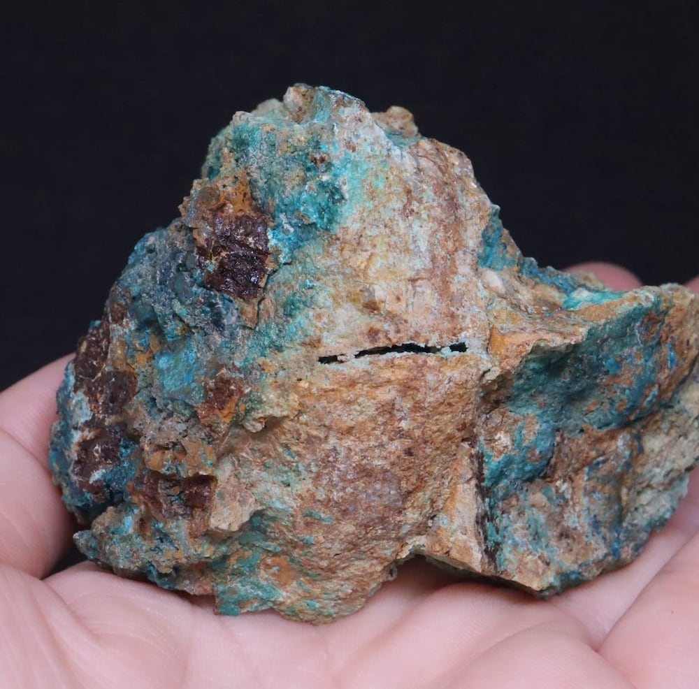 クリソコラ 珪孔雀石 151g CHS169 鉱物 原石 天然石 パワーストーン