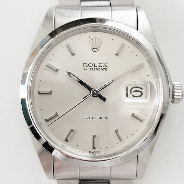 Rolex Oyster Date 6694 (27*****) Silver Dial without Lumi.