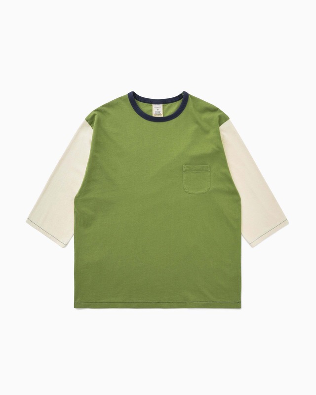 [Khakis] Faded Club Tee Green 正規品 韓国ブランド 韓国ファッション 韓国代行 カーキス 日本 店舗 (Khakis)