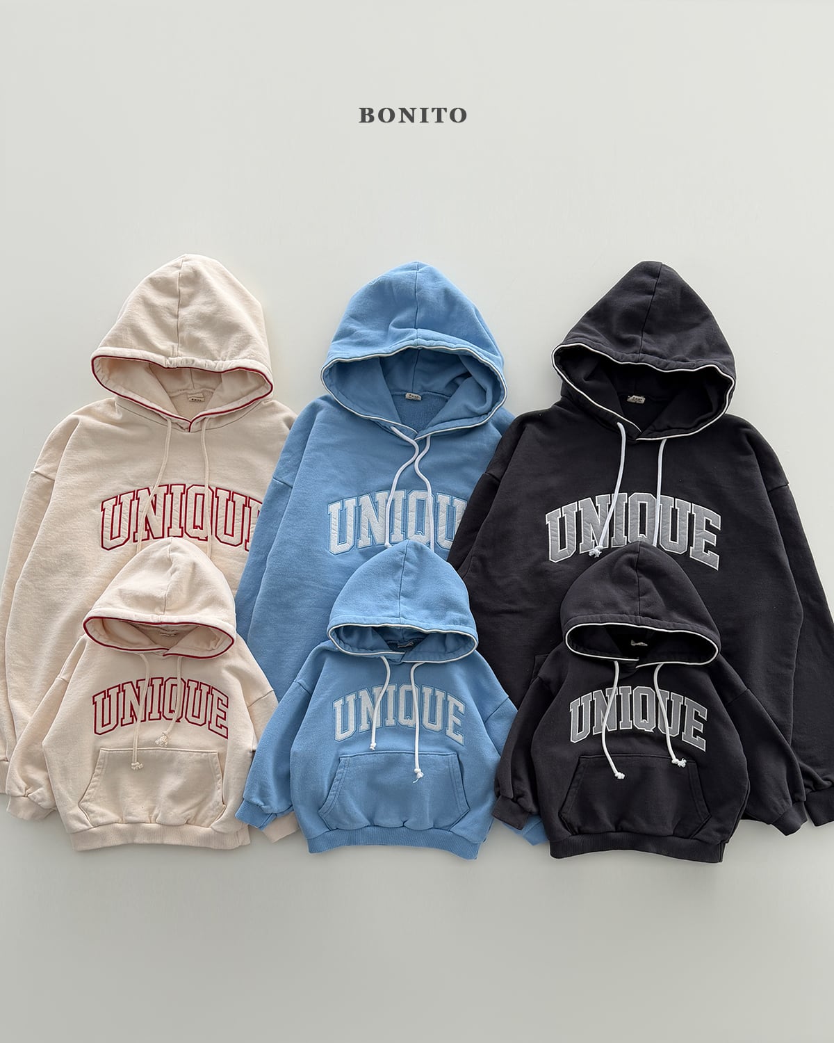 〚予約〛UNIQUE hood <kids><Jr><adult>