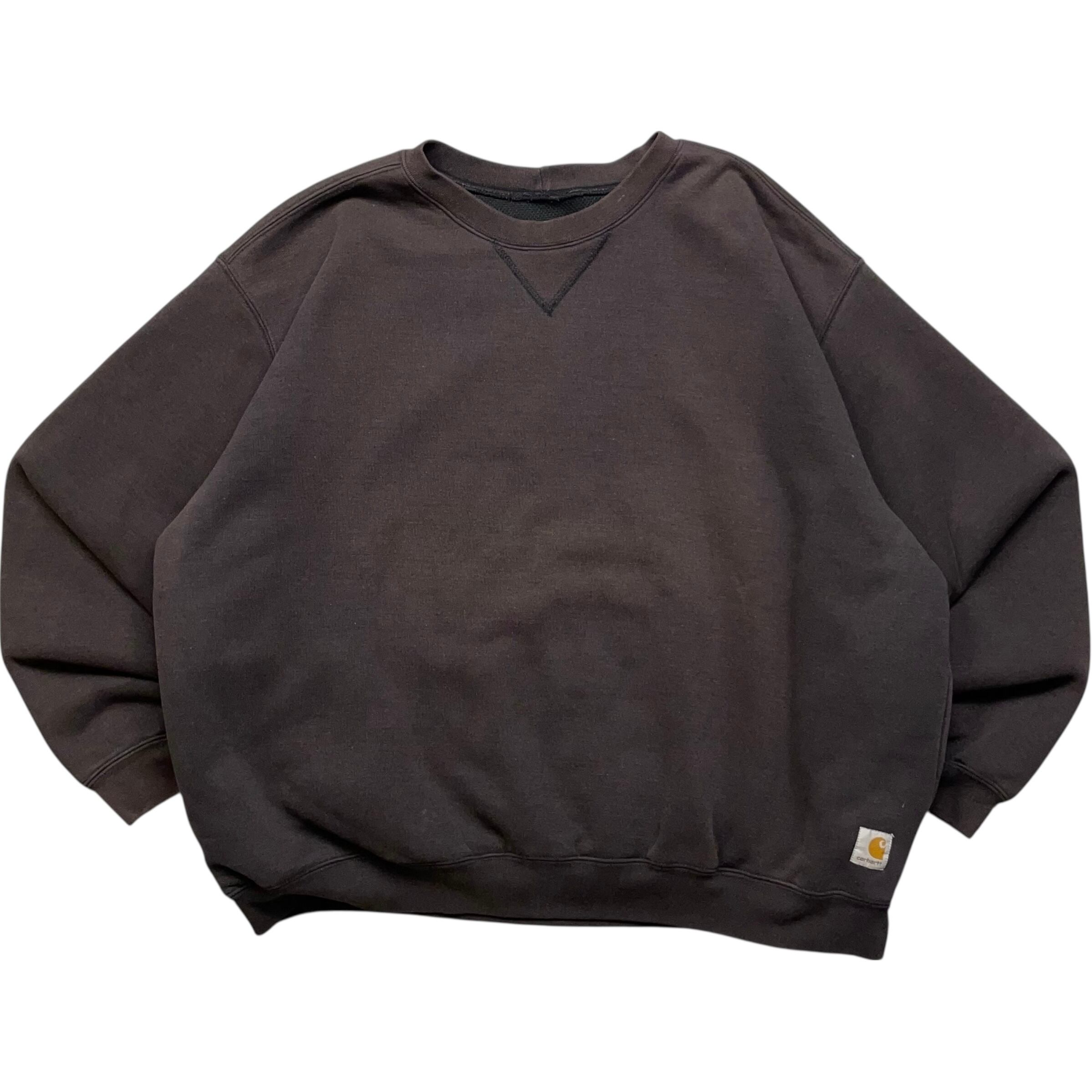 《XL》 Carhartt カーハート スウェット 裏メッシュ 肉厚 ブラック no.9003