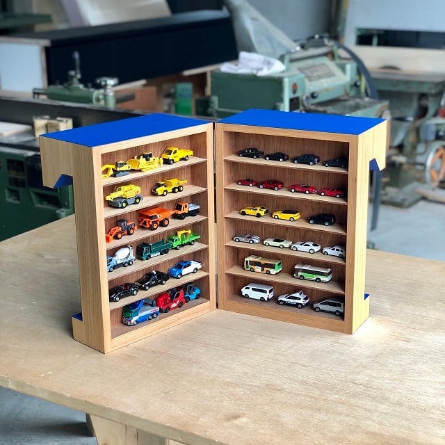 T：コレクションケース | コニシプロダクト【木工デザイン・造作家具製作】