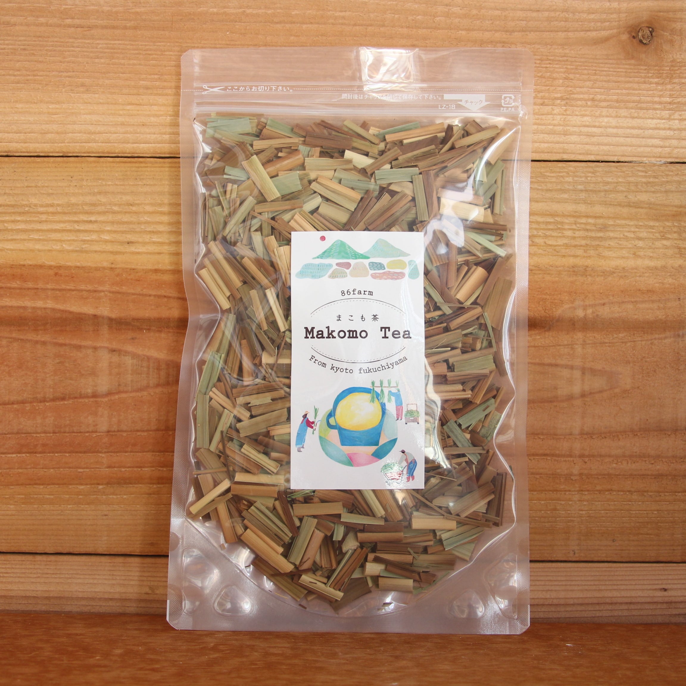 【グランマ】栃木県産 マコモ茶 40g×6袋 86farmのまこも茶 1袋入り（自然栽培、肥料・農薬不使用） | 86farm&ま