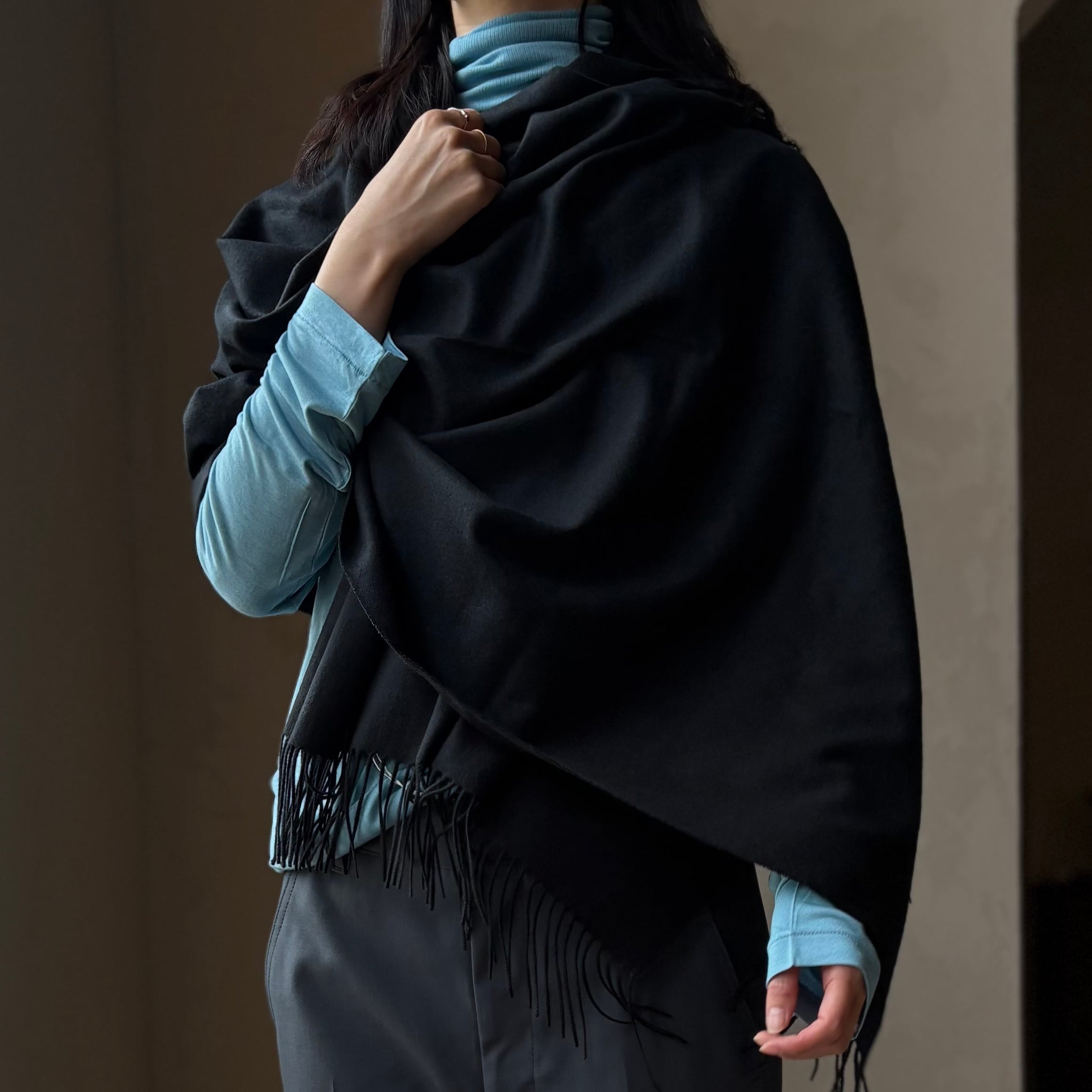 ATON |BABY CASHEMRE STOLE