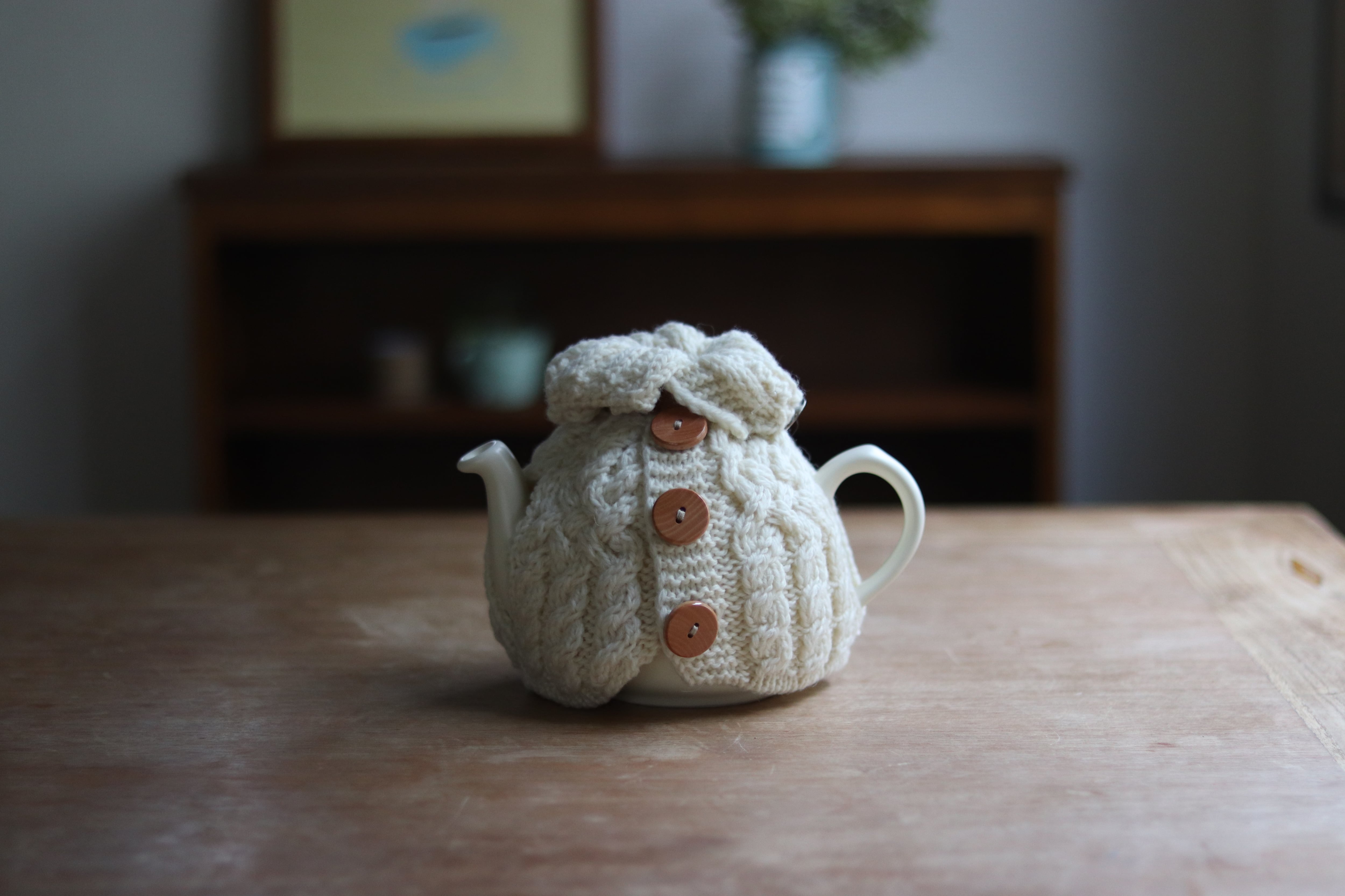 オリジナル カーディガンティーコージー ナチュラル | London Pottery